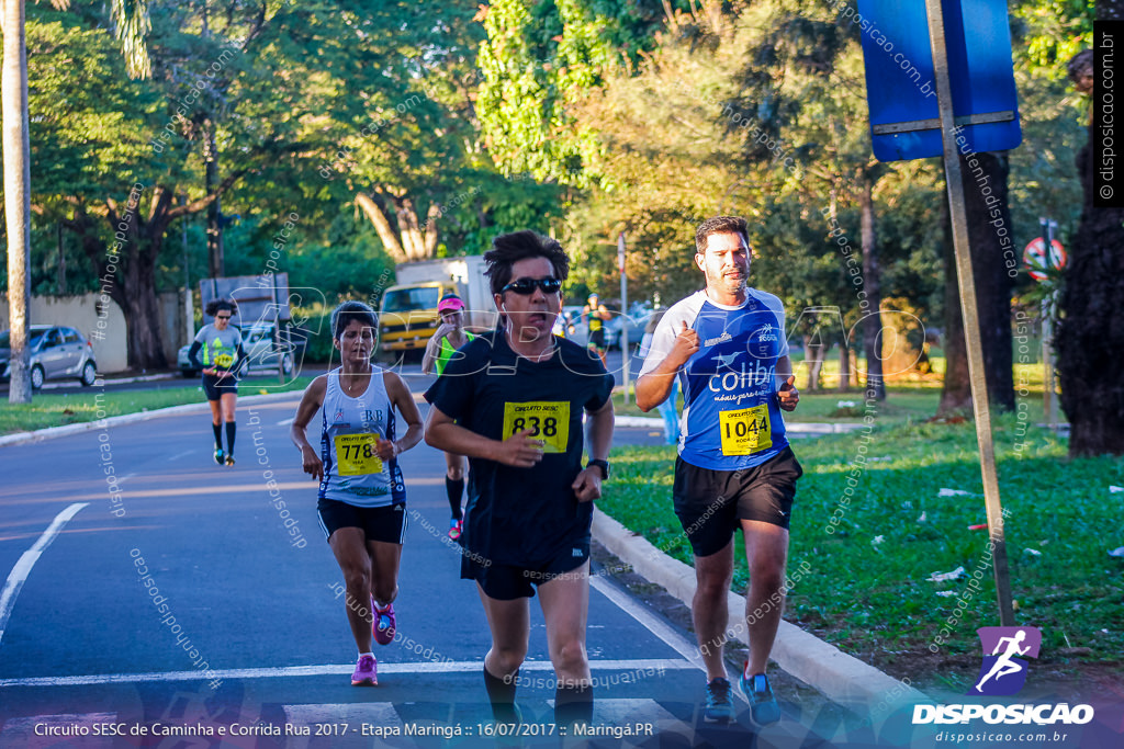 Circuito SESC de Caminhada e Corrida de Rua 2017 - Maringá