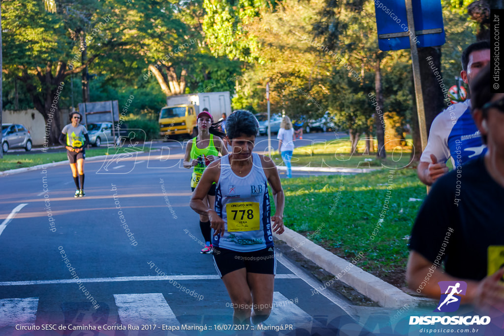 Circuito SESC de Caminhada e Corrida de Rua 2017 - Maringá