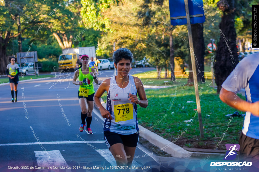 Circuito SESC de Caminhada e Corrida de Rua 2017 - Maringá