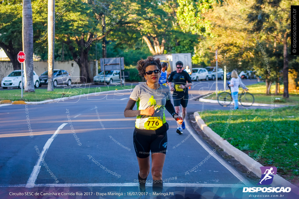 Circuito SESC de Caminhada e Corrida de Rua 2017 - Maringá