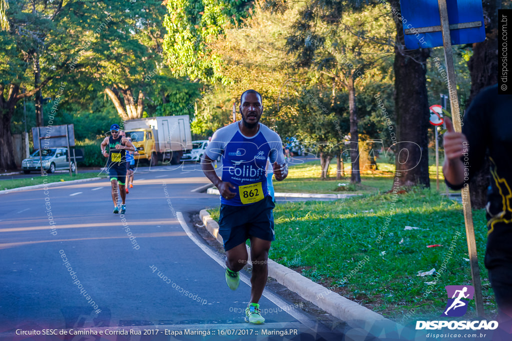 Circuito SESC de Caminhada e Corrida de Rua 2017 - Maringá