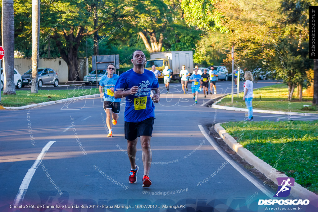 Circuito SESC de Caminhada e Corrida de Rua 2017 - Maringá