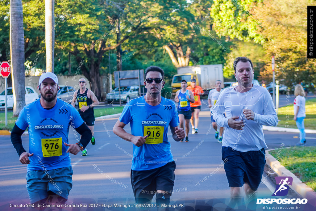 Circuito SESC de Caminhada e Corrida de Rua 2017 - Maringá