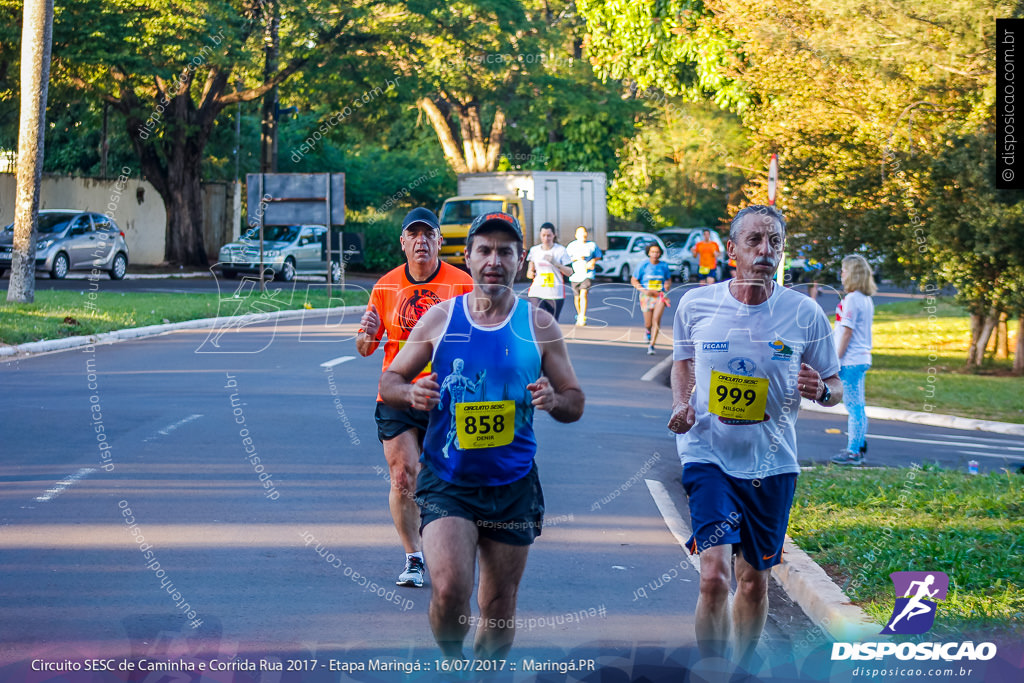 Circuito SESC de Caminhada e Corrida de Rua 2017 - Maringá