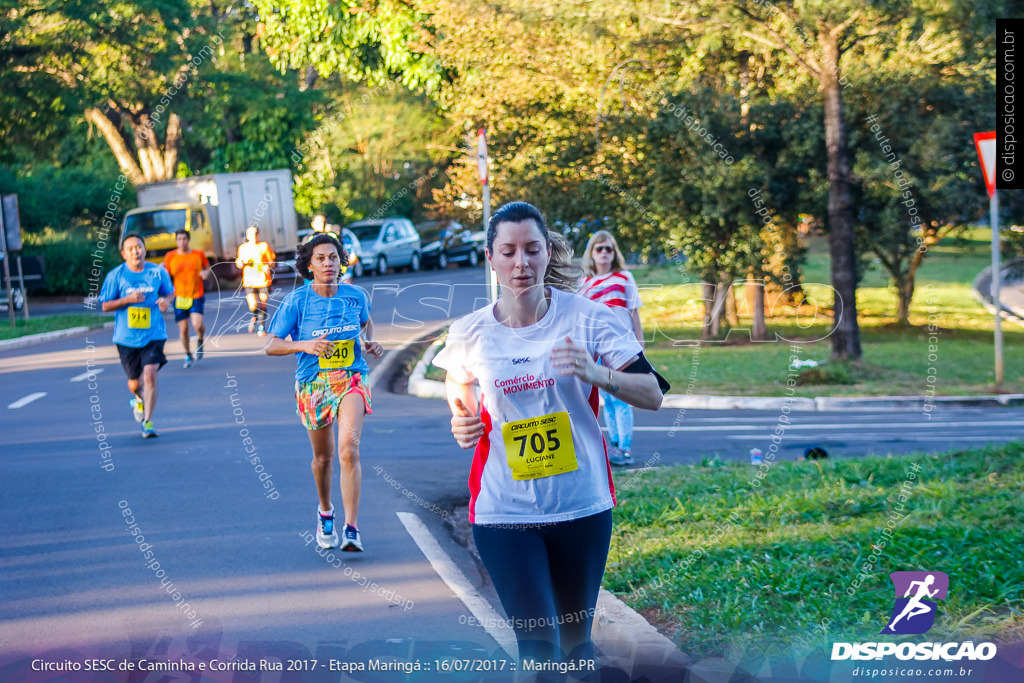 Circuito SESC de Caminhada e Corrida de Rua 2017 - Maringá