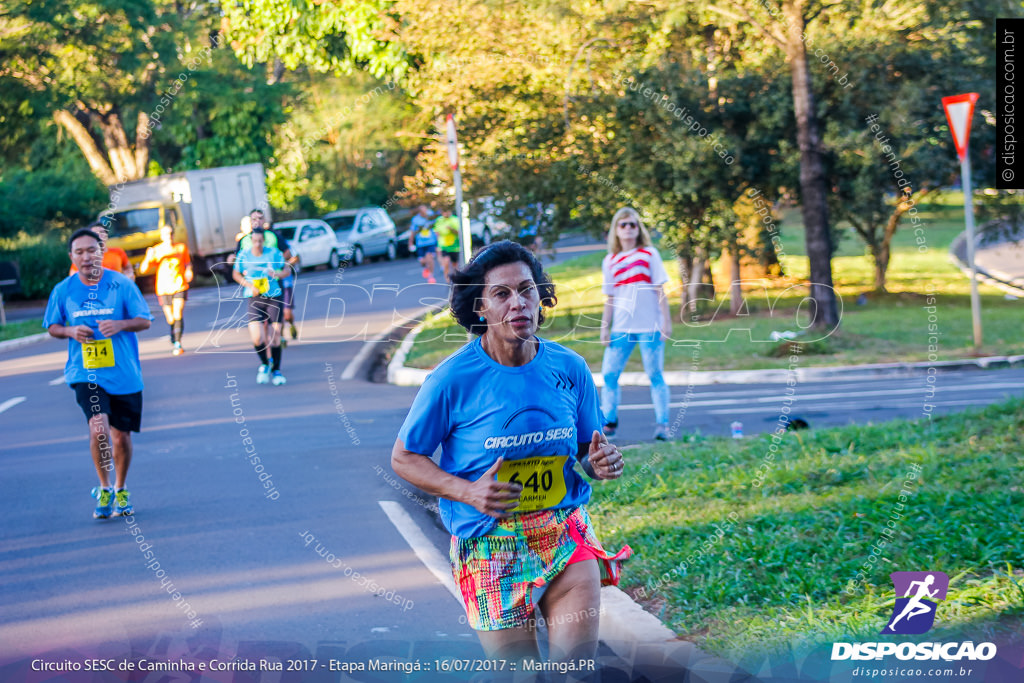 Circuito SESC de Caminhada e Corrida de Rua 2017 - Maringá