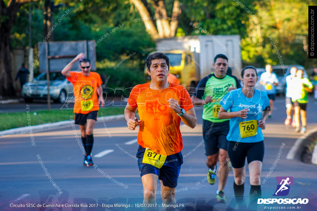 Circuito SESC de Caminhada e Corrida de Rua 2017 - Maringá