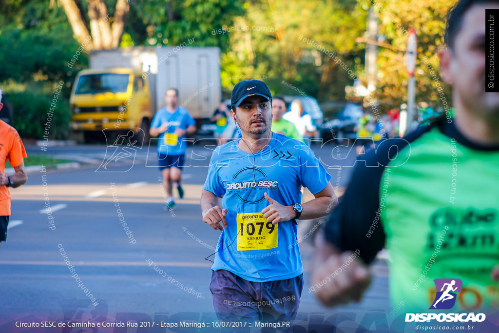 Circuito SESC de Caminhada e Corrida de Rua 2017 - Maringá