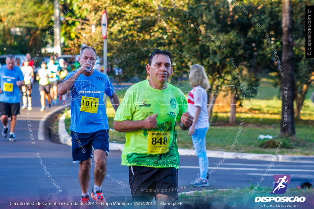 Circuito SESC de Caminhada e Corrida de Rua 2017 - Maringá