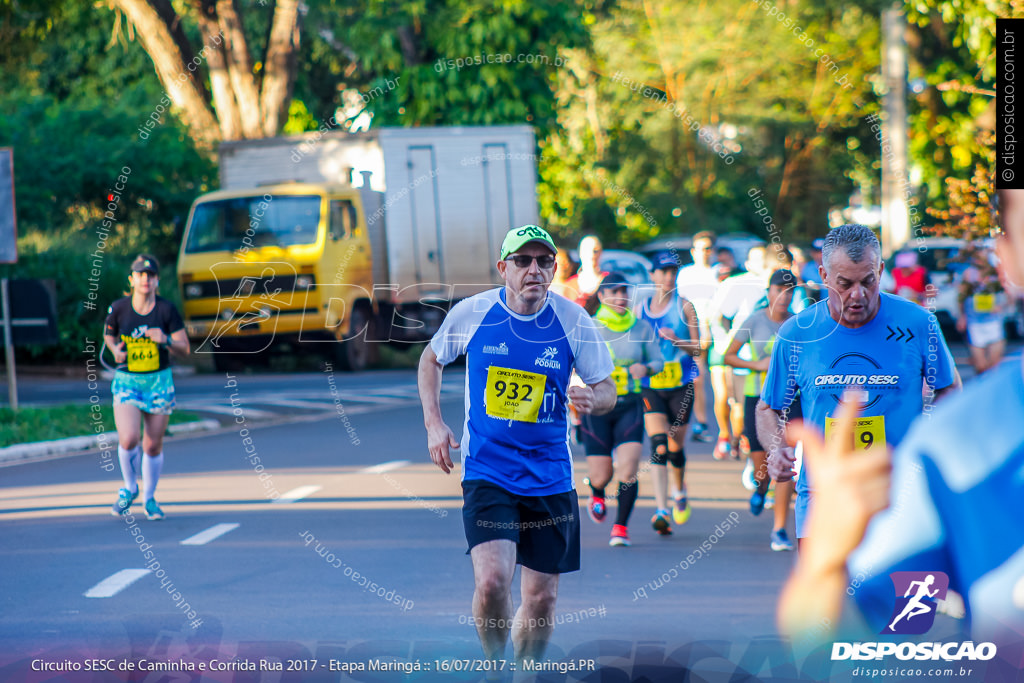 Circuito SESC de Caminhada e Corrida de Rua 2017 - Maringá