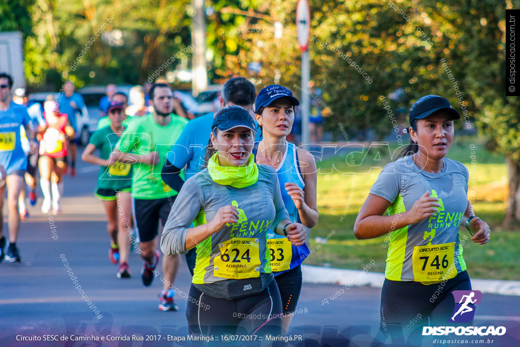 Circuito SESC de Caminhada e Corrida de Rua 2017 - Maringá