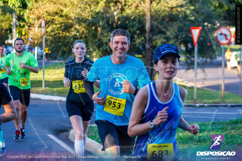 Circuito SESC de Caminhada e Corrida de Rua 2017 - Maringá