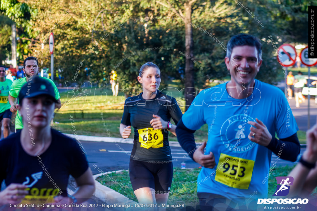 Circuito SESC de Caminhada e Corrida de Rua 2017 - Maringá