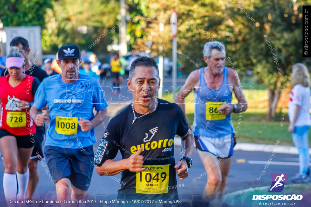 Circuito SESC de Caminhada e Corrida de Rua 2017 - Maringá