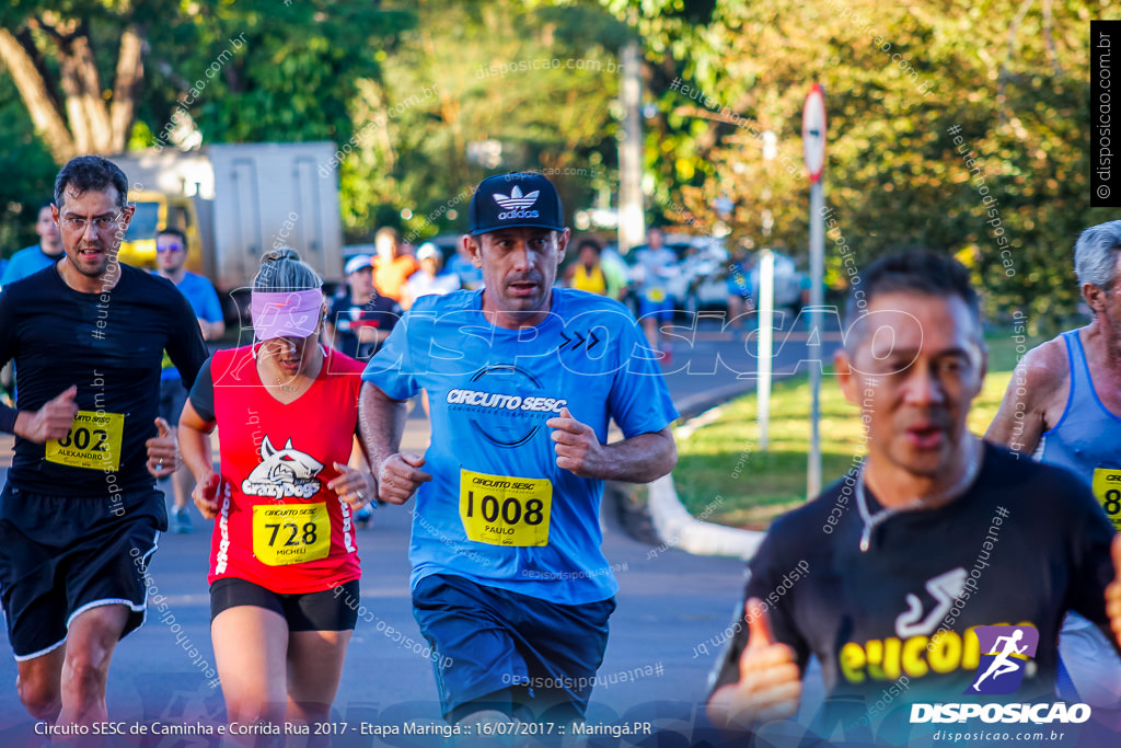 Circuito SESC de Caminhada e Corrida de Rua 2017 - Maringá