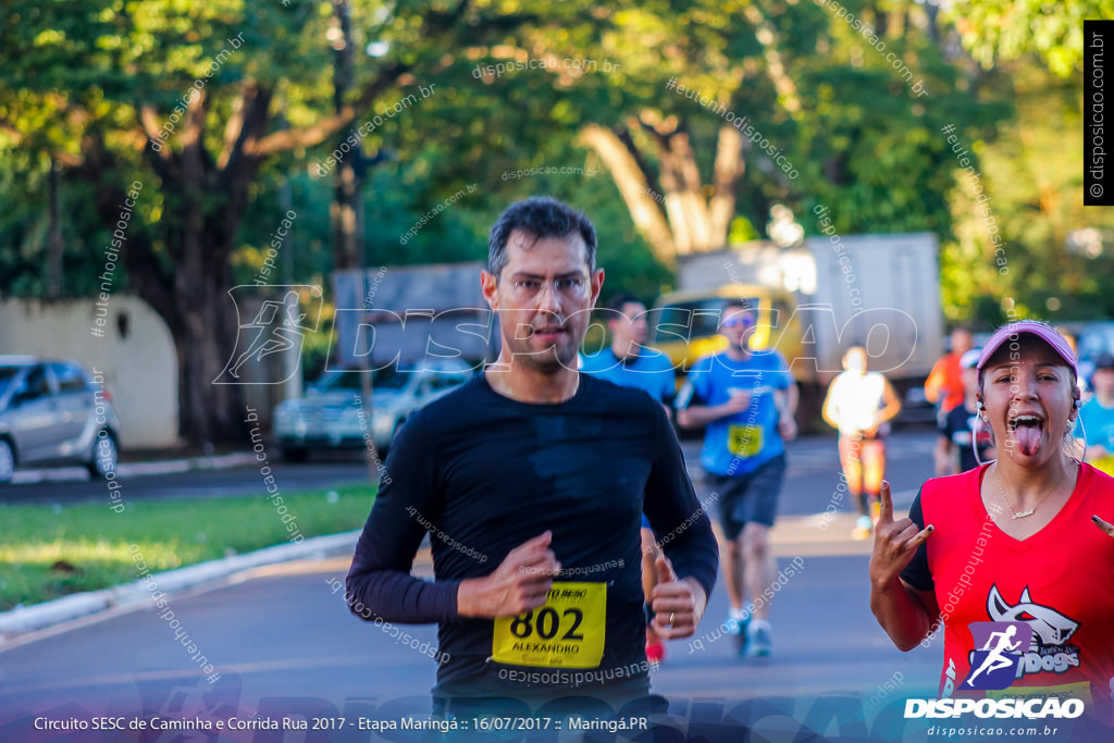 Circuito SESC de Caminhada e Corrida de Rua 2017 - Maringá