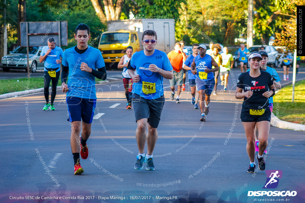 Circuito SESC de Caminhada e Corrida de Rua 2017 - Maringá