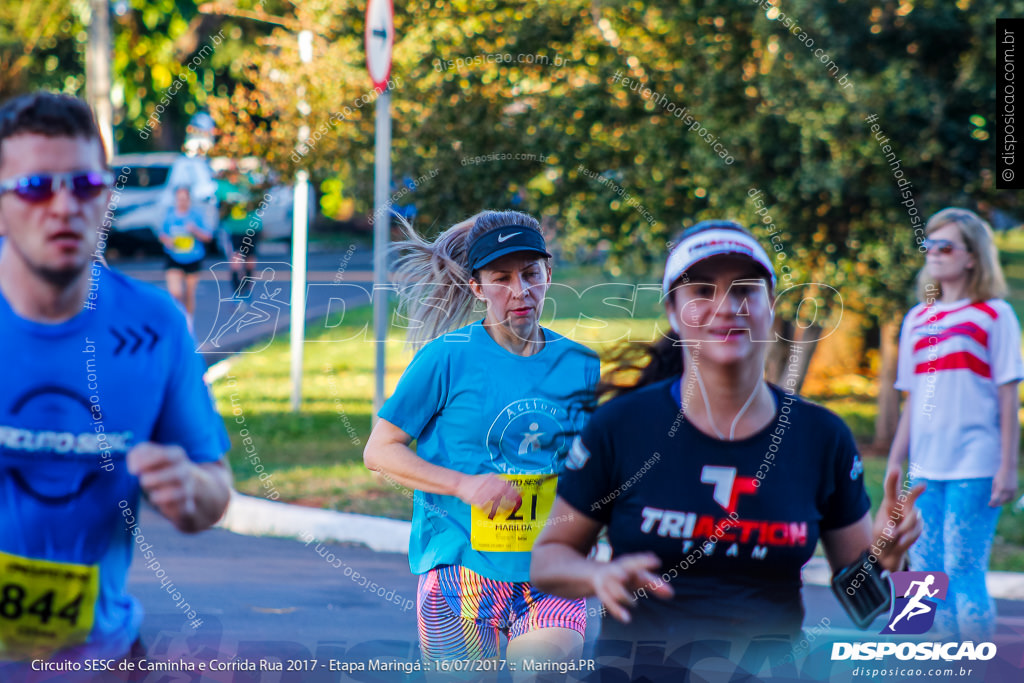 Circuito SESC de Caminhada e Corrida de Rua 2017 - Maringá