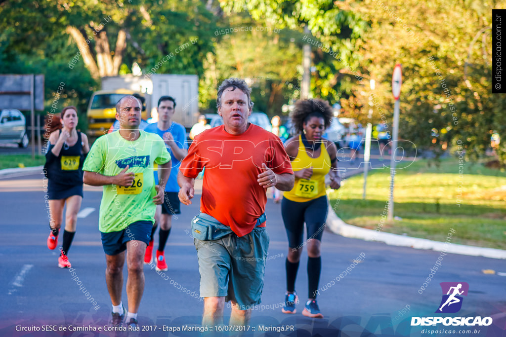 Circuito SESC de Caminhada e Corrida de Rua 2017 - Maringá