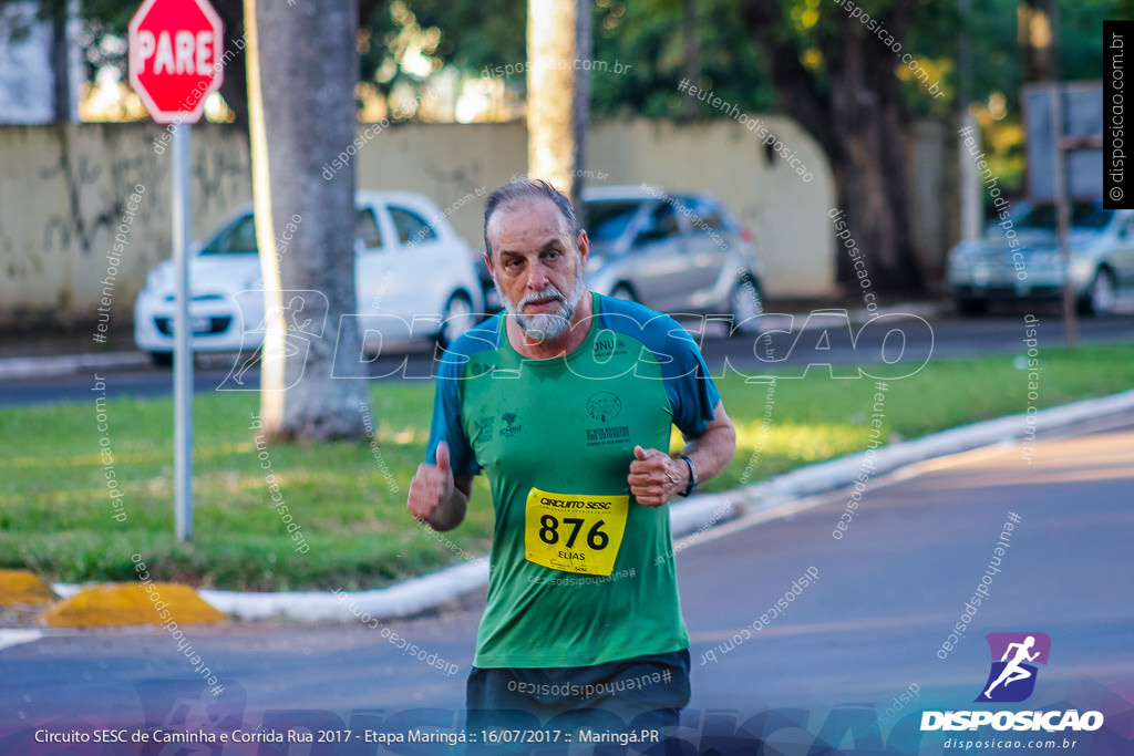 Circuito SESC de Caminhada e Corrida de Rua 2017 - Maringá