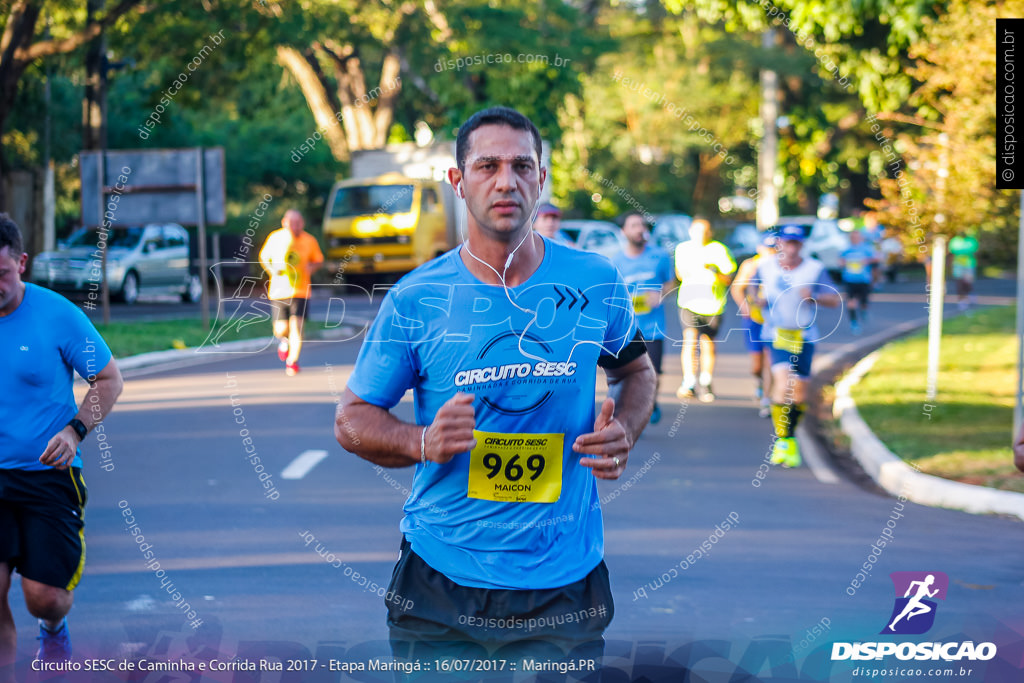 Circuito SESC de Caminhada e Corrida de Rua 2017 - Maringá