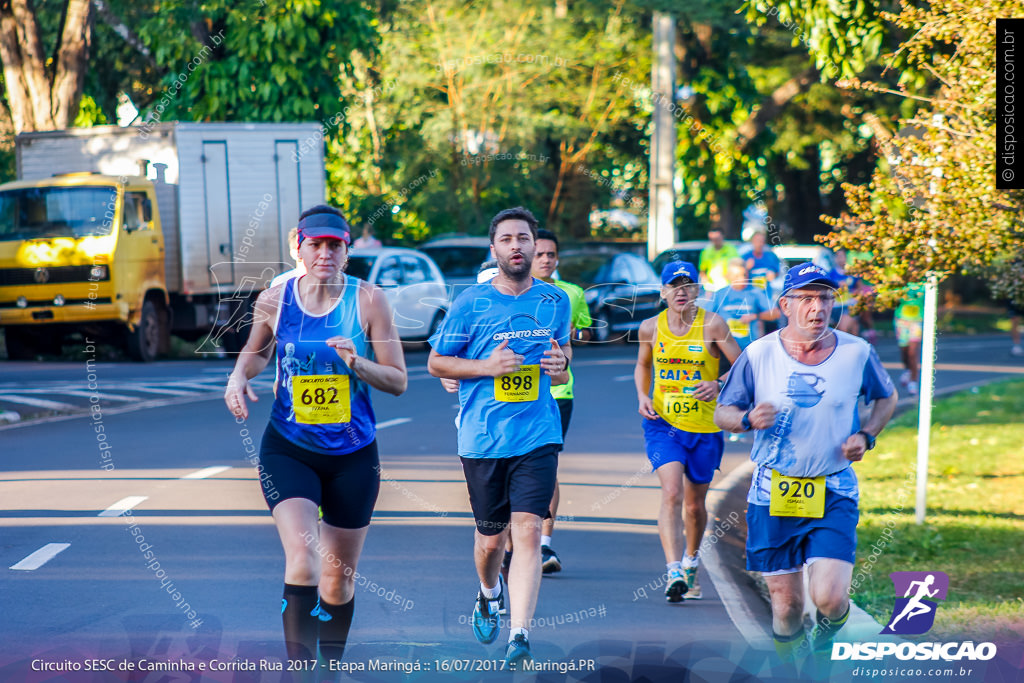 Circuito SESC de Caminhada e Corrida de Rua 2017 - Maringá