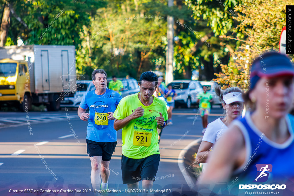 Circuito SESC de Caminhada e Corrida de Rua 2017 - Maringá