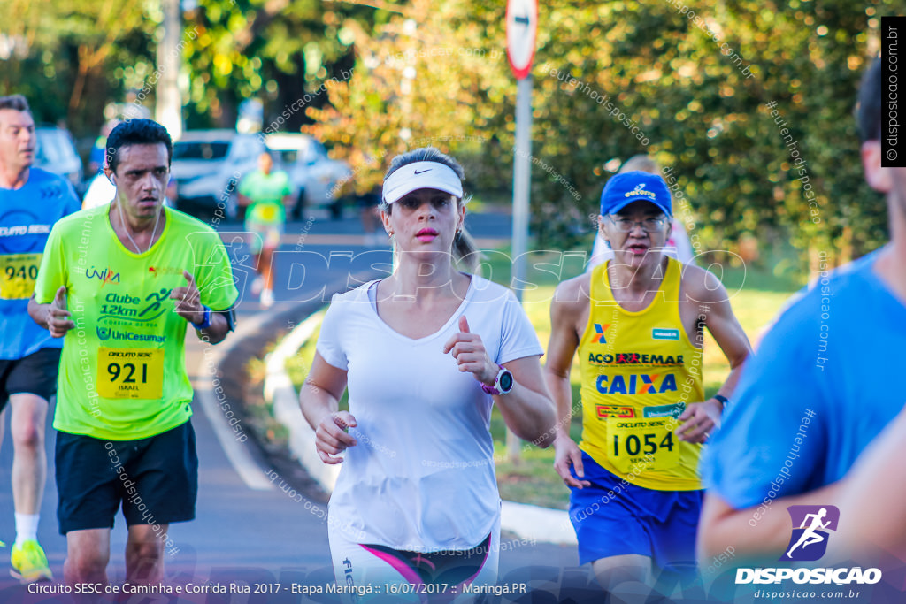 Circuito SESC de Caminhada e Corrida de Rua 2017 - Maringá