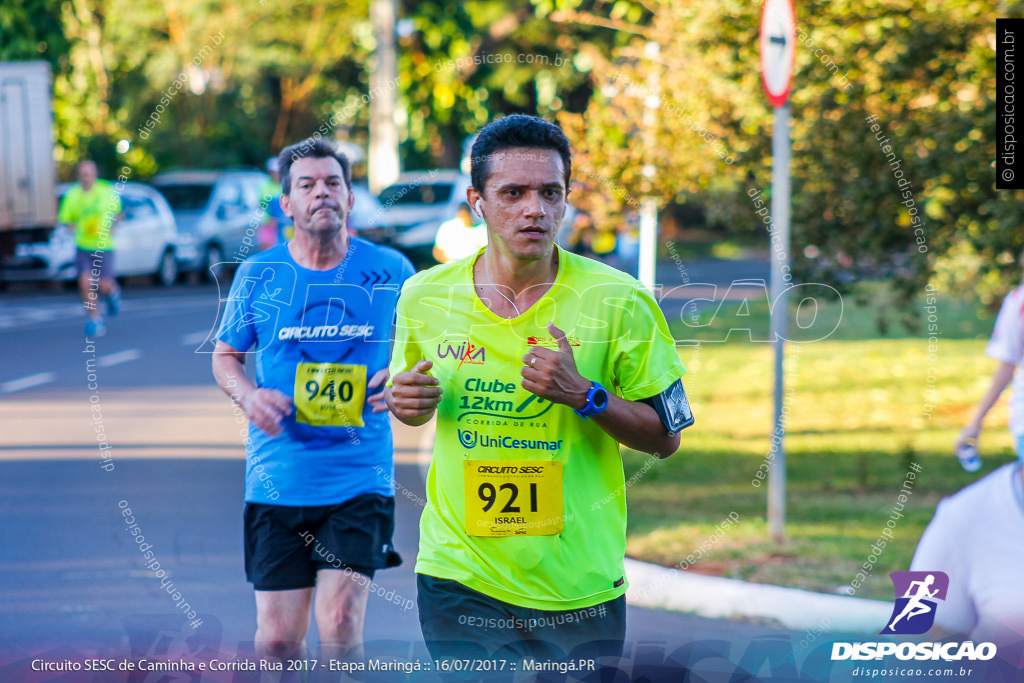 Circuito SESC de Caminhada e Corrida de Rua 2017 - Maringá