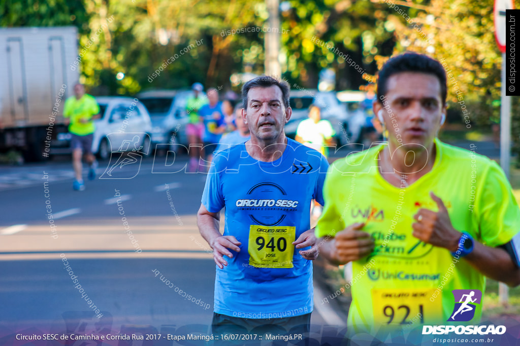 Circuito SESC de Caminhada e Corrida de Rua 2017 - Maringá