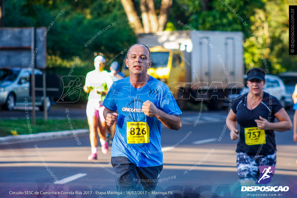 Circuito SESC de Caminhada e Corrida de Rua 2017 - Maringá