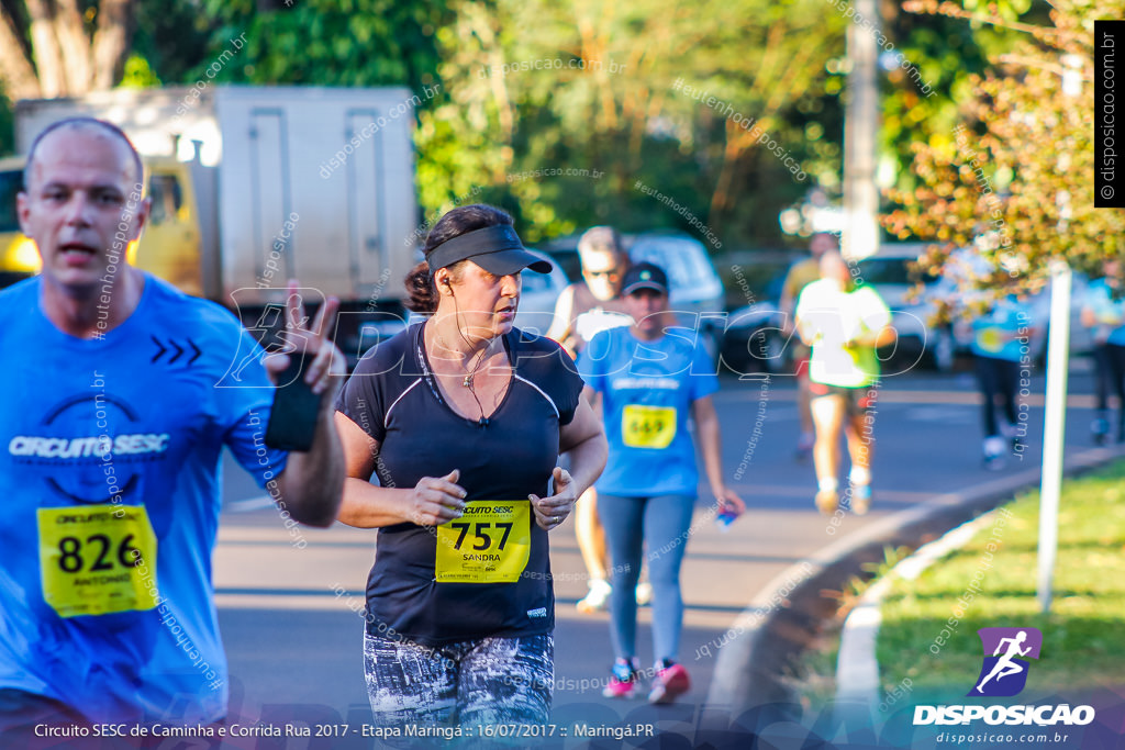 Circuito SESC de Caminhada e Corrida de Rua 2017 - Maringá