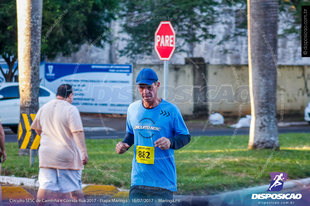 Circuito SESC de Caminhada e Corrida de Rua 2017 - Maringá