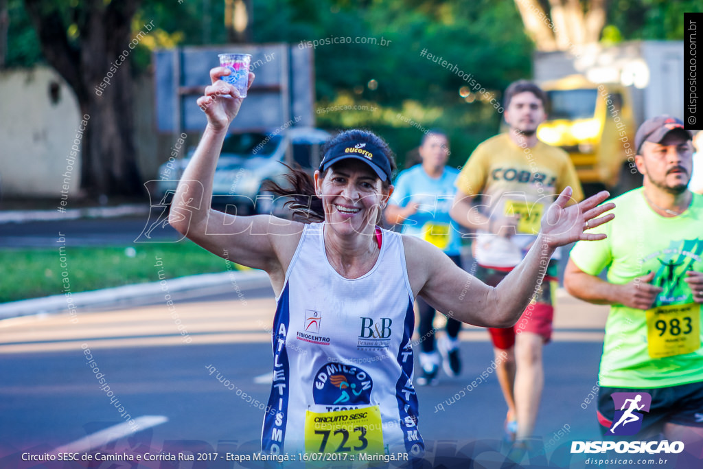 Circuito SESC de Caminhada e Corrida de Rua 2017 - Maringá