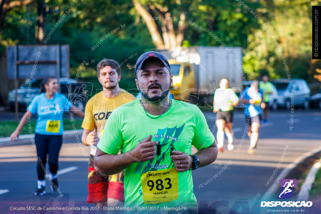 Circuito SESC de Caminhada e Corrida de Rua 2017 - Maringá