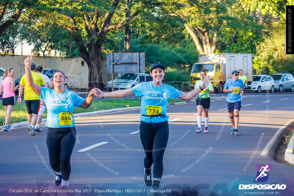 Circuito SESC de Caminhada e Corrida de Rua 2017 - Maringá