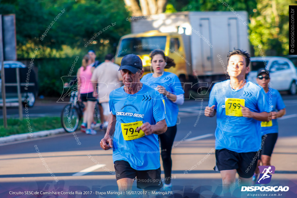 Circuito SESC de Caminhada e Corrida de Rua 2017 - Maringá