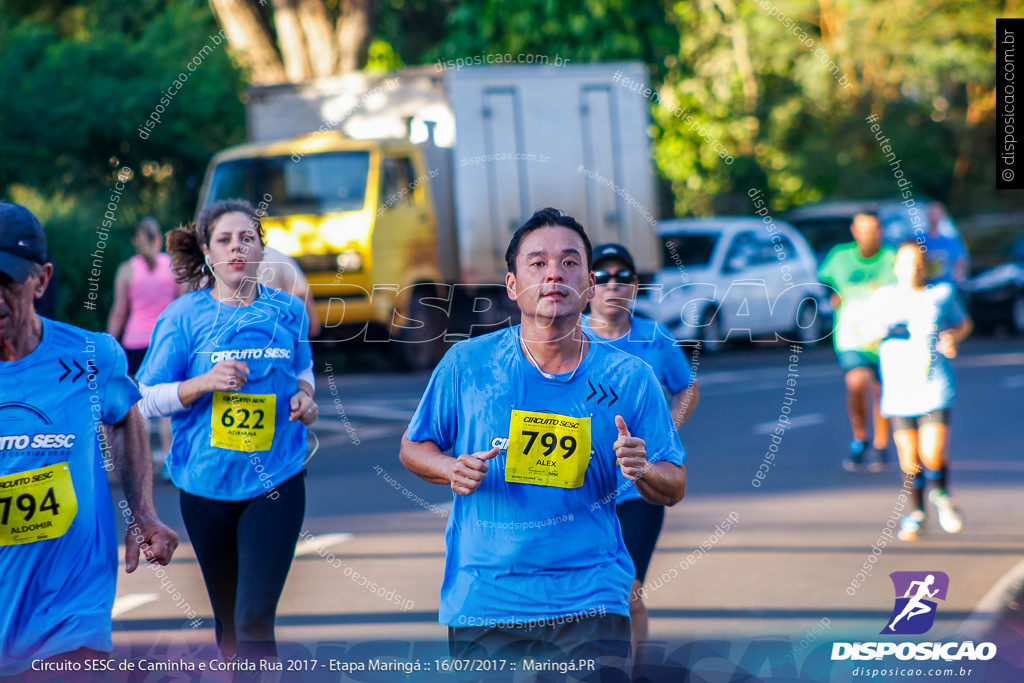 Circuito SESC de Caminhada e Corrida de Rua 2017 - Maringá