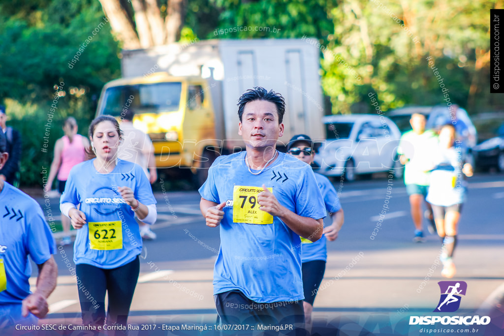 Circuito SESC de Caminhada e Corrida de Rua 2017 - Maringá