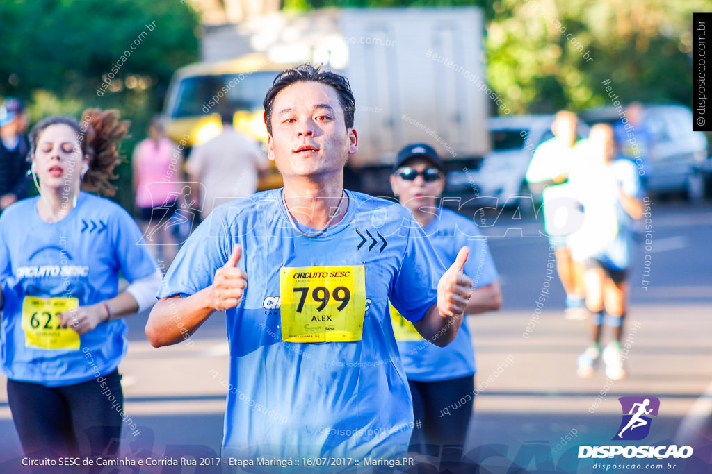 Circuito SESC de Caminhada e Corrida de Rua 2017 - Maringá