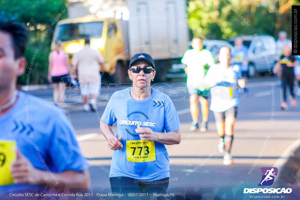 Circuito SESC de Caminhada e Corrida de Rua 2017 - Maringá