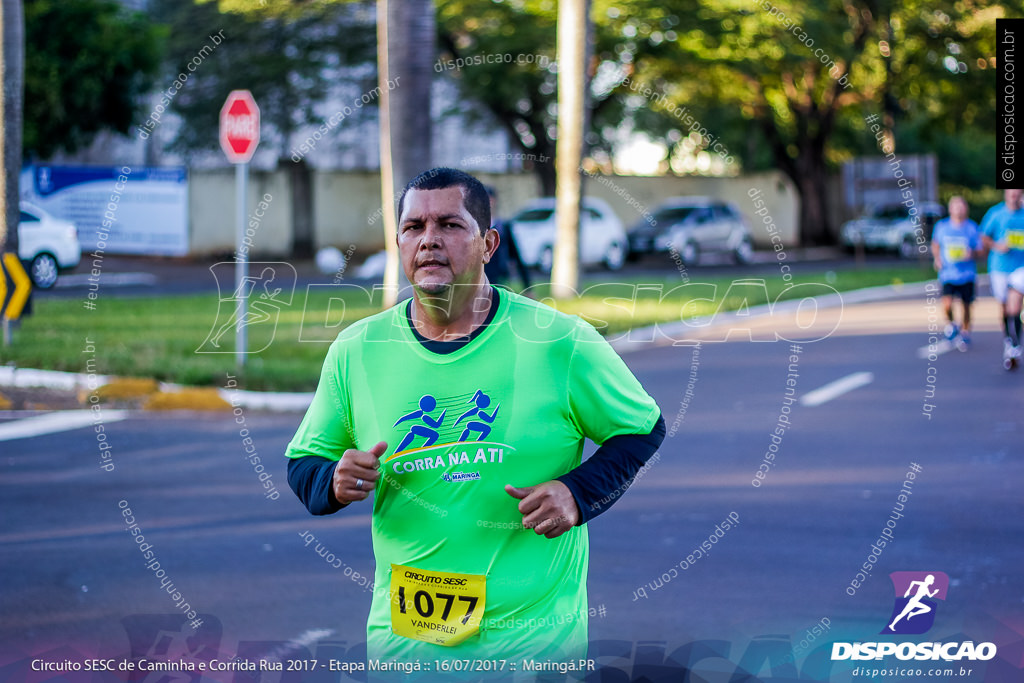 Circuito SESC de Caminhada e Corrida de Rua 2017 - Maringá