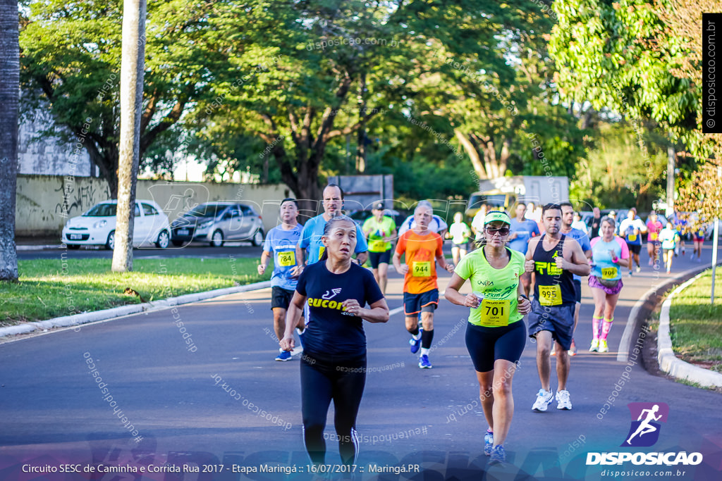 Circuito SESC de Caminhada e Corrida de Rua 2017 - Maringá