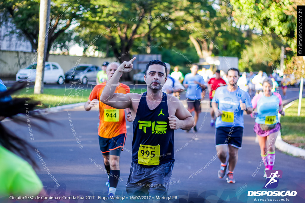 Circuito SESC de Caminhada e Corrida de Rua 2017 - Maringá