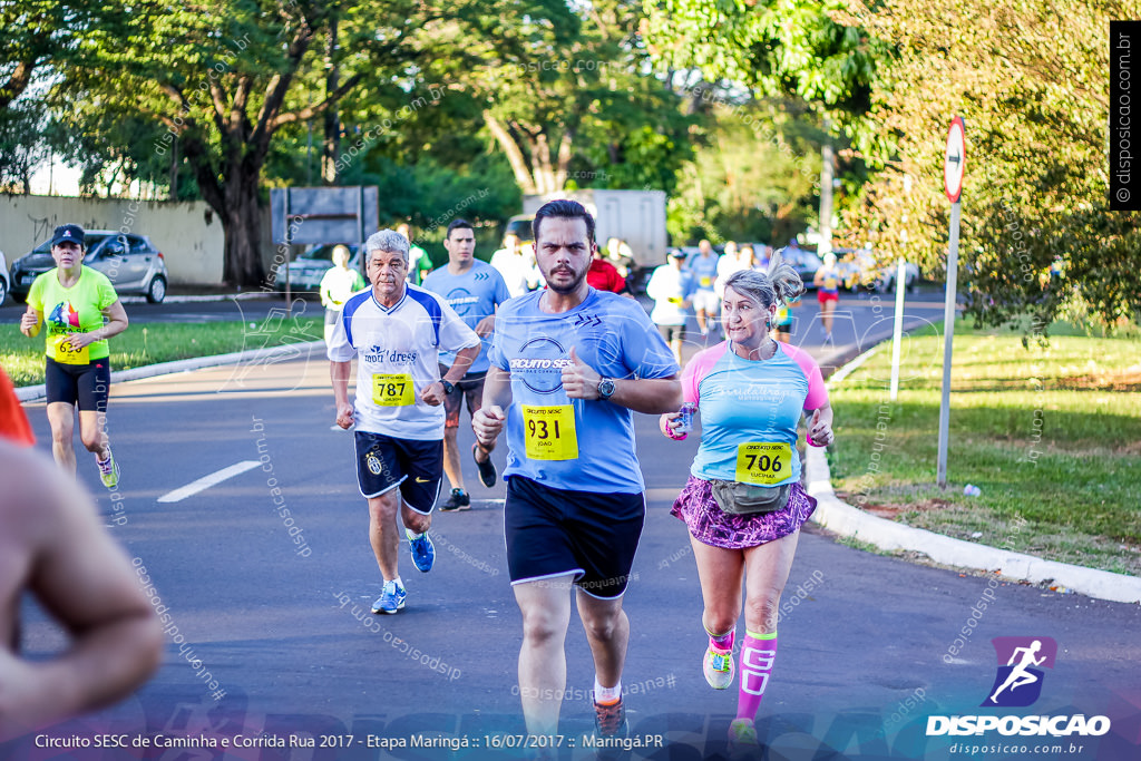 Circuito SESC de Caminhada e Corrida de Rua 2017 - Maringá