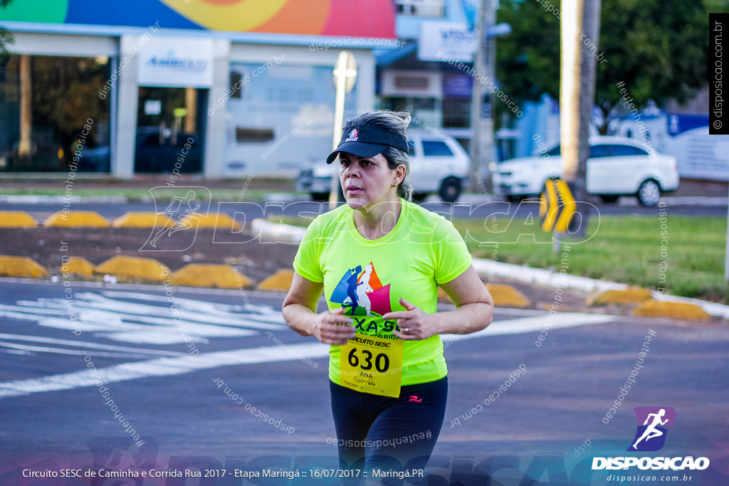 Circuito SESC de Caminhada e Corrida de Rua 2017 - Maringá