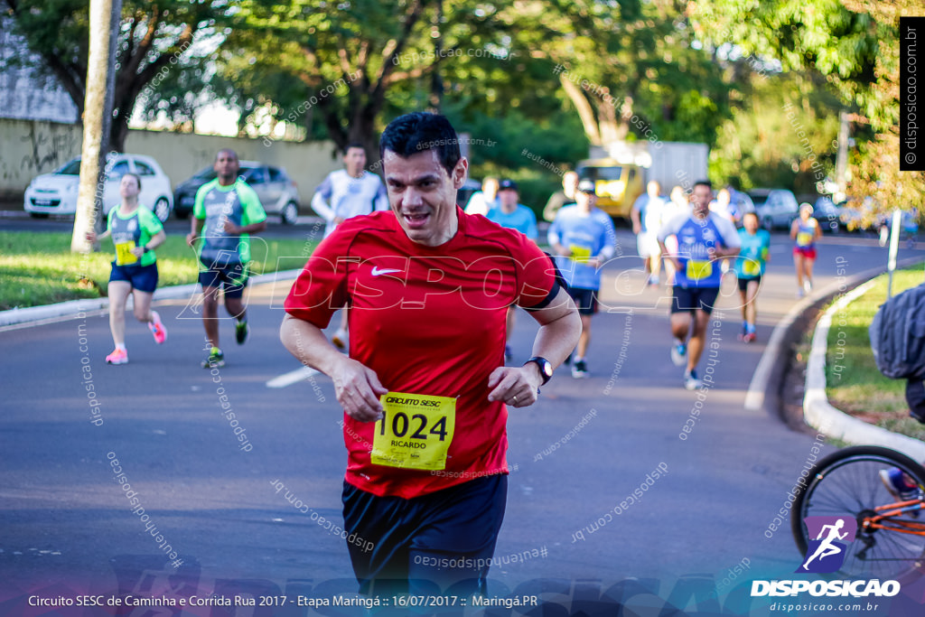 Circuito SESC de Caminhada e Corrida de Rua 2017 - Maringá