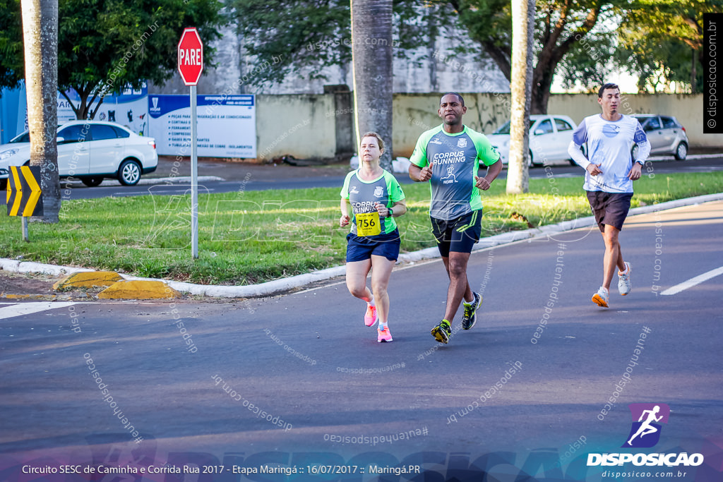 Circuito SESC de Caminhada e Corrida de Rua 2017 - Maringá