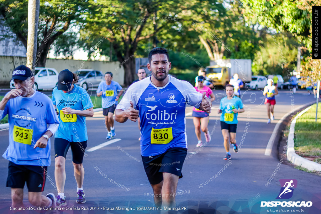 Circuito SESC de Caminhada e Corrida de Rua 2017 - Maringá