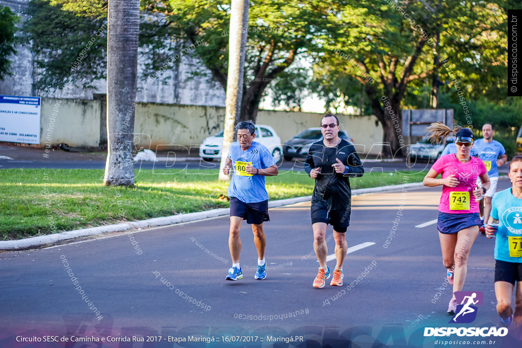 Circuito SESC de Caminhada e Corrida de Rua 2017 - Maringá